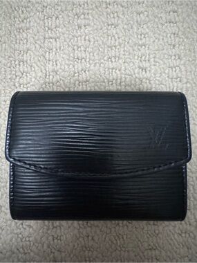 Louis Vuitton Porto Monnaie Epi Leather Wallet